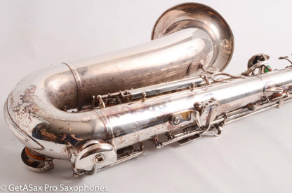 Couf Superba 1 Tenor Original Silver Plate Excellent 79388