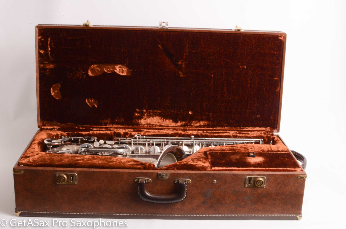 Couf Superba 1 Tenor Original Silver Plate Excellent 79388