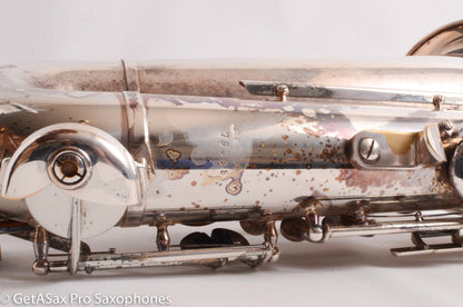 Couf Superba 1 Tenor Original Silver Plate Excellent 79388