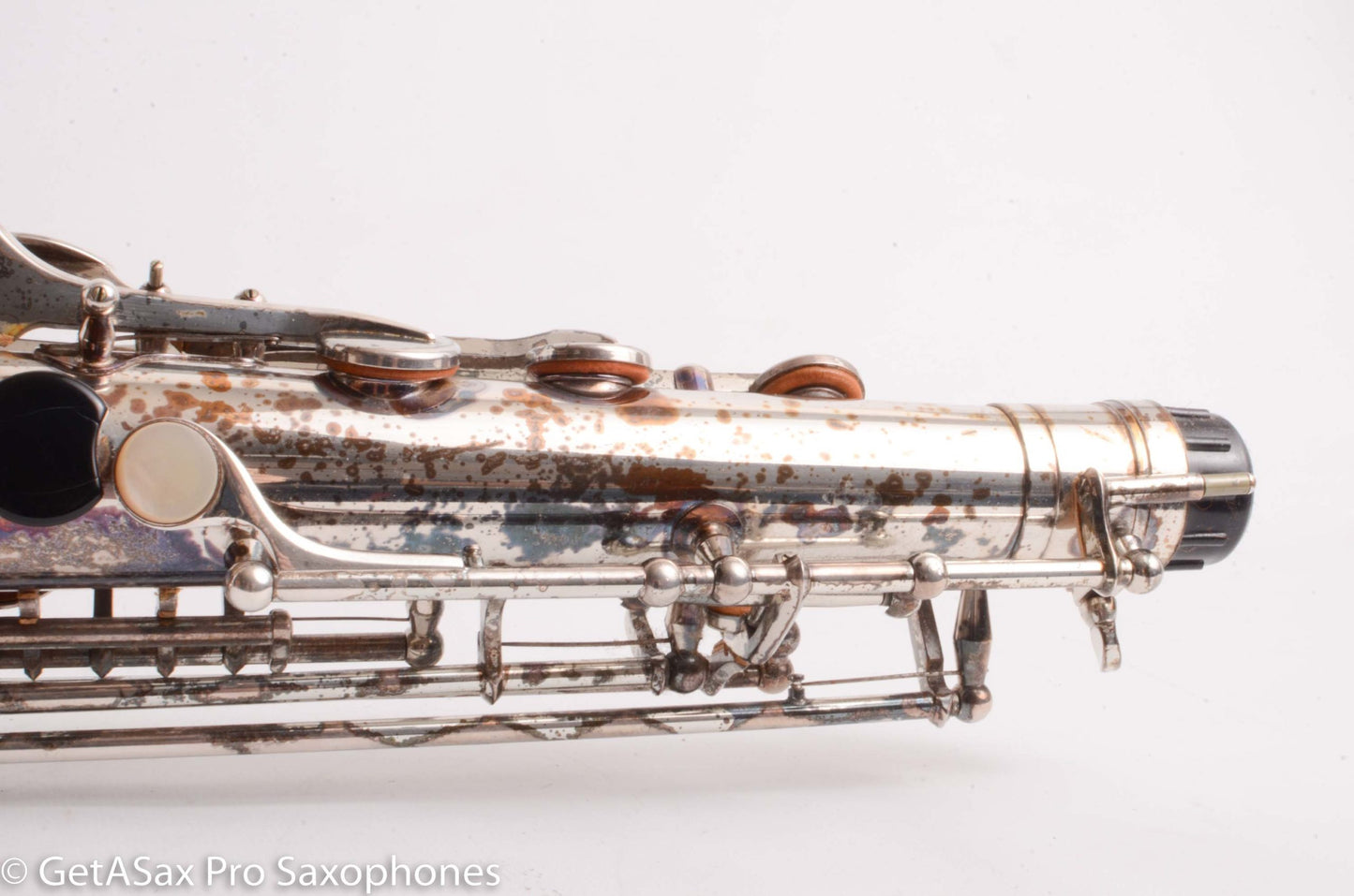 Couf Superba 1 Tenor Original Silver Plate Excellent 79388