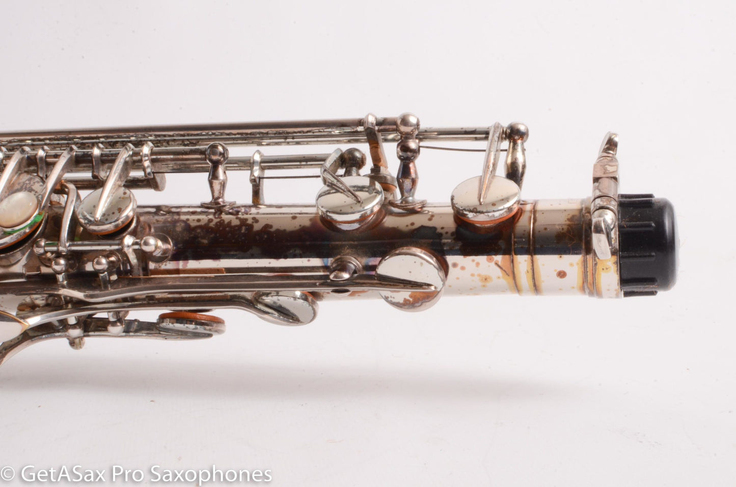 Couf Superba 1 Tenor Original Silver Plate Excellent 79388