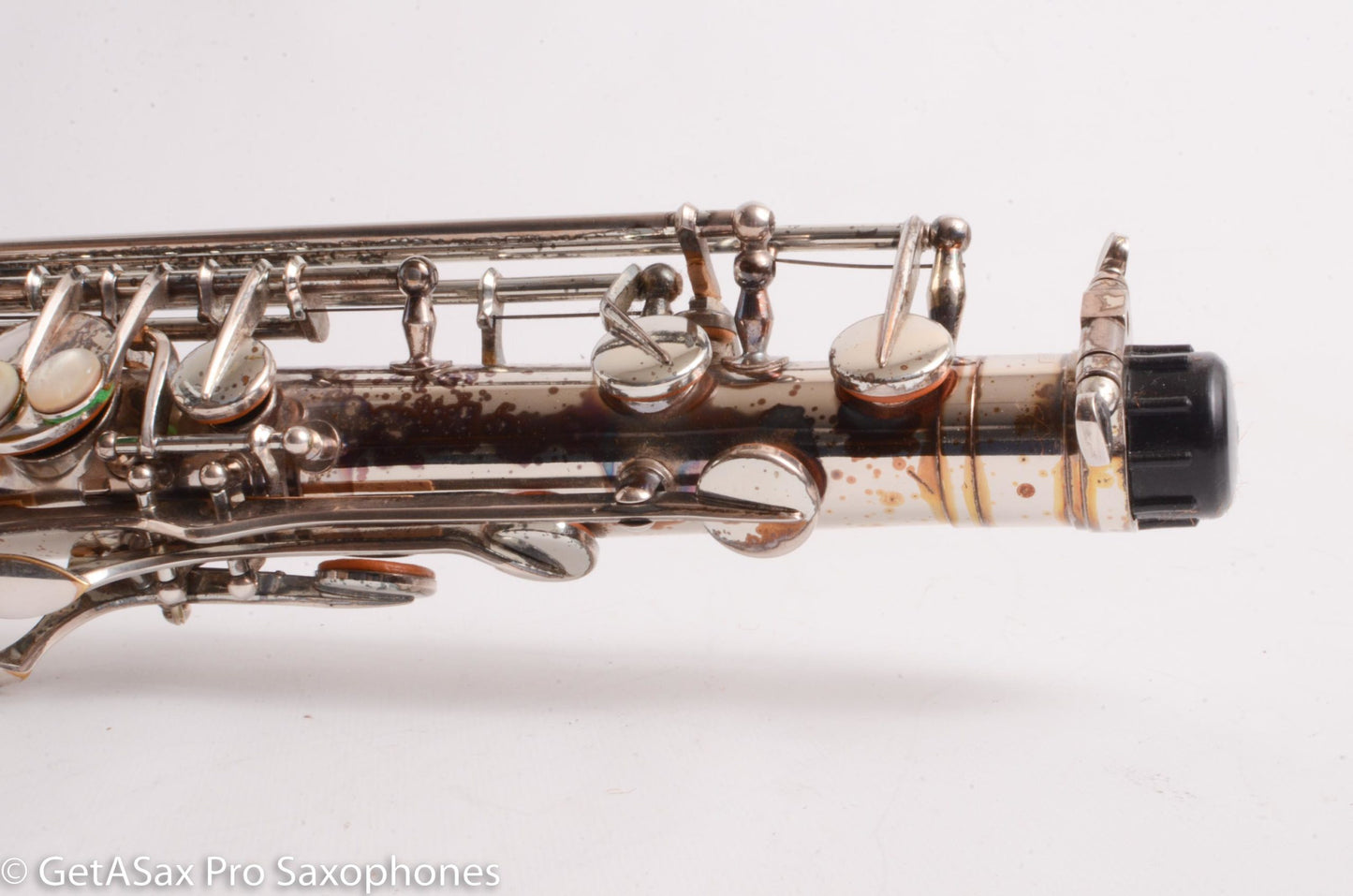 Couf Superba 1 Tenor Original Silver Plate Excellent 79388