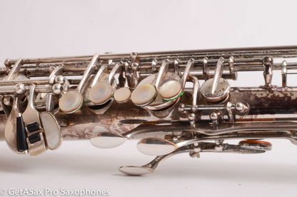 Couf Superba 1 Tenor Original Silver Plate Excellent 79388