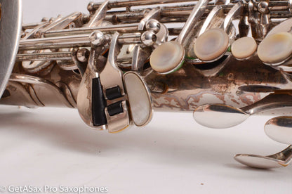 Couf Superba 1 Tenor Original Silver Plate Excellent 79388