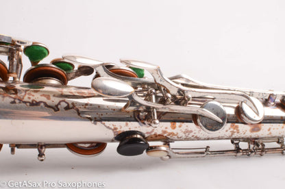 Couf Superba 1 Tenor Original Silver Plate Excellent 79388