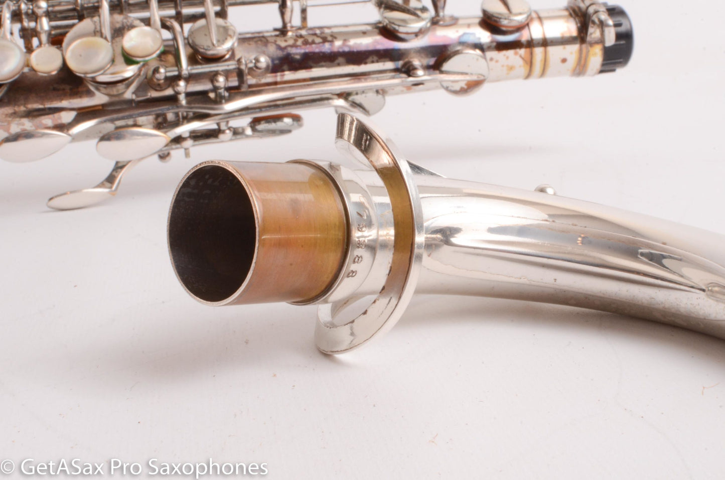 Couf Superba 1 Tenor Original Silver Plate Excellent 79388