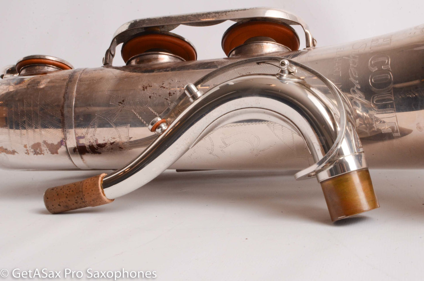 Couf Superba 1 Tenor Original Silver Plate Excellent 79388