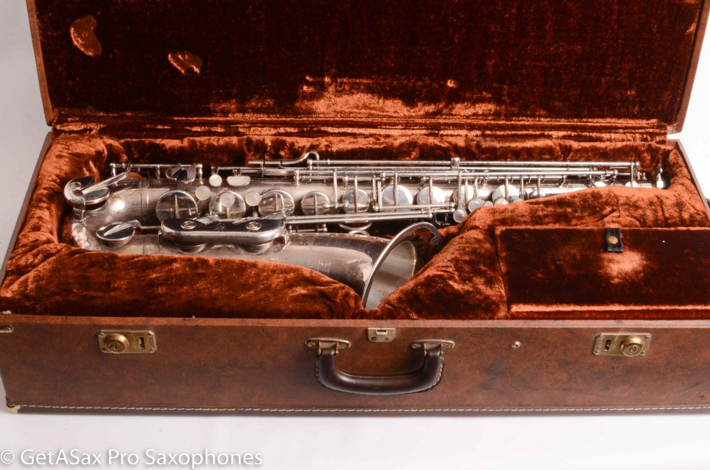 Couf Superba 1 Tenor Original Silver Plate Excellent 79388