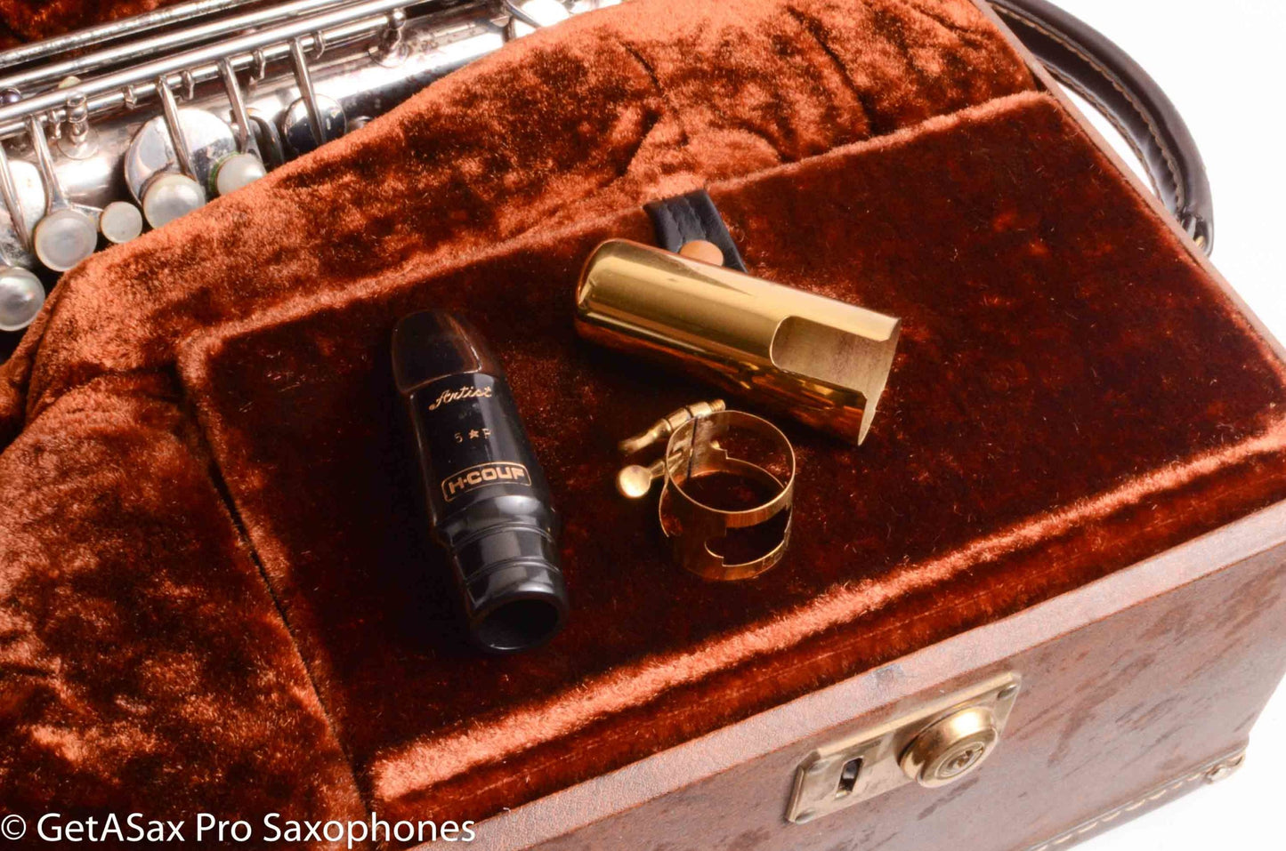 Couf Superba 1 Tenor Original Silver Plate Excellent 79388