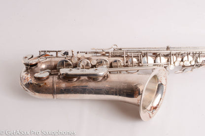 Couf Superba 1 Tenor Original Silver Plate Excellent 79388