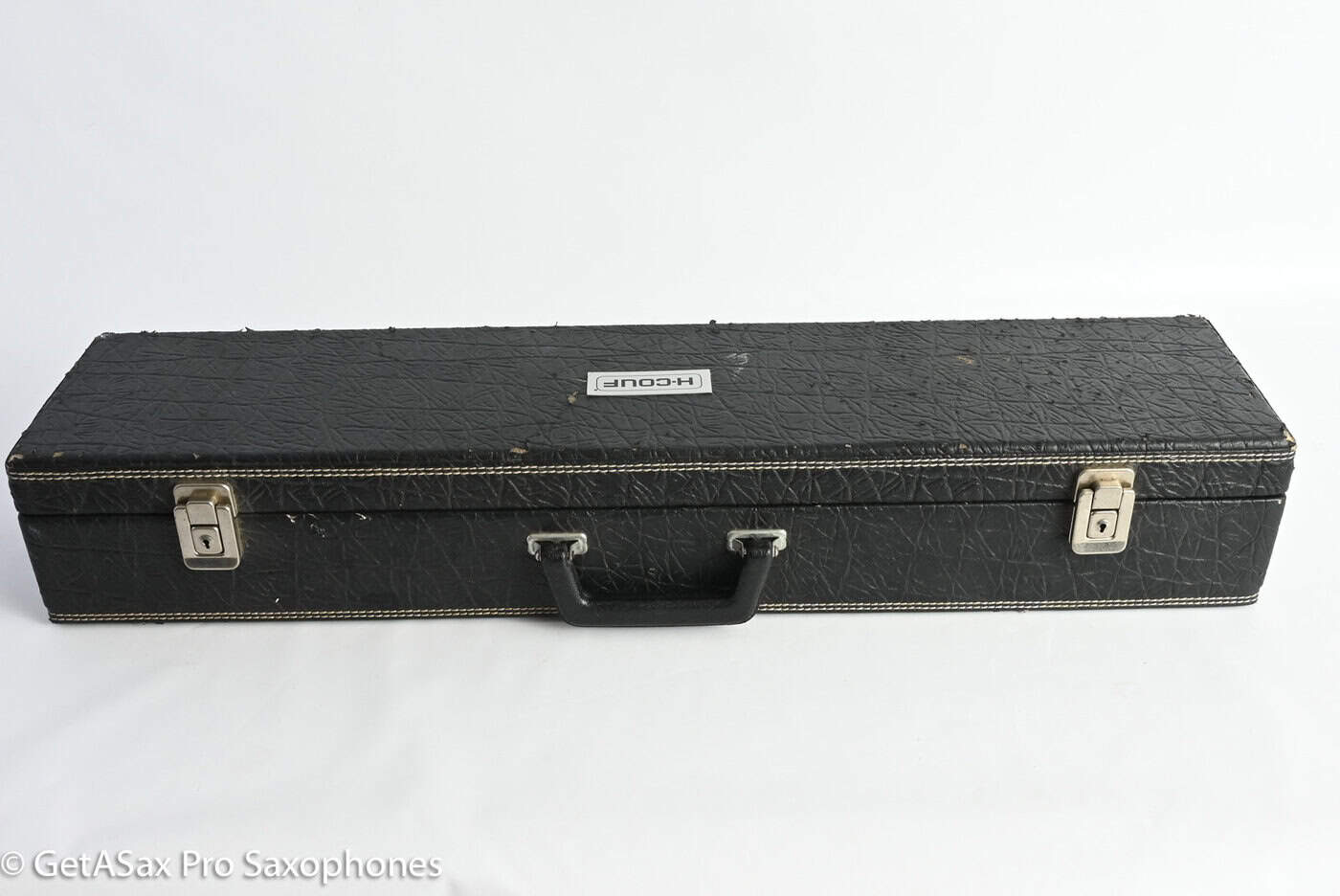 Couf Superba 2 Soprano Black Nickel Plate Gorgeous Grover Washington Era! Good Pads! 78937