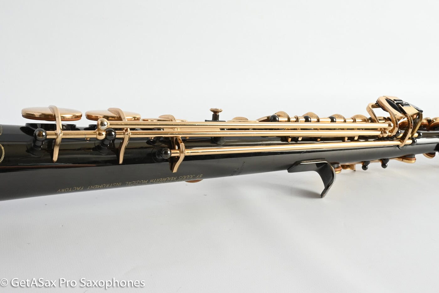 Couf Superba 2 Soprano Black Nickel Plate Gorgeous Grover Washington Era! Good Pads! 78937