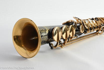 Couf Superba 2 Soprano Black Nickel Plate Gorgeous Grover Washington Era! Good Pads! 78937