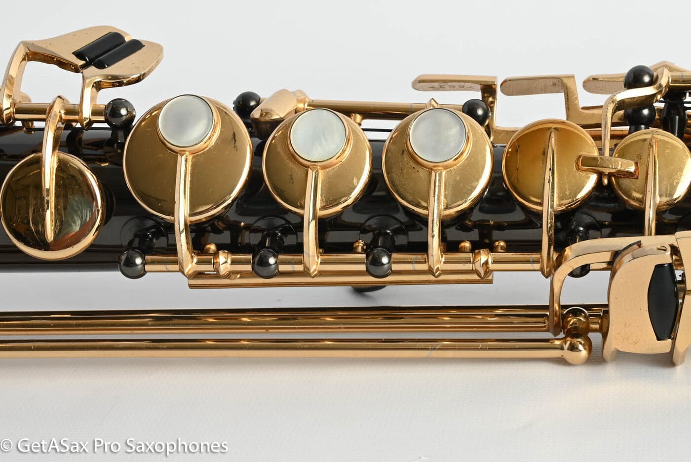 Couf Superba 2 Soprano Black Nickel Plate Gorgeous Grover Washington Era! Good Pads! 78937