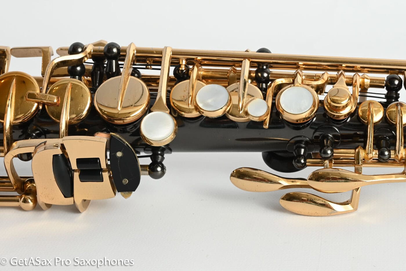 Couf Superba 2 Soprano Black Nickel Plate Gorgeous Grover Washington Era! Good Pads! 78937