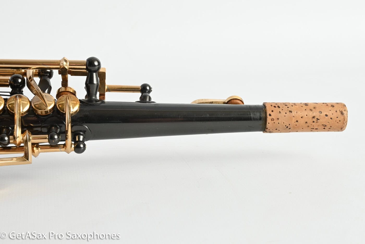 Couf Superba 2 Soprano Black Nickel Plate Gorgeous Grover Washington Era! Good Pads! 78937