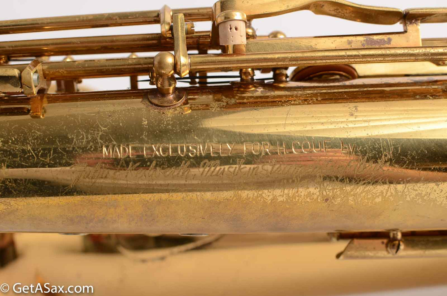 Couf Superba 1 Tenor 68xxx Fresh Overhaul Original Lacquer