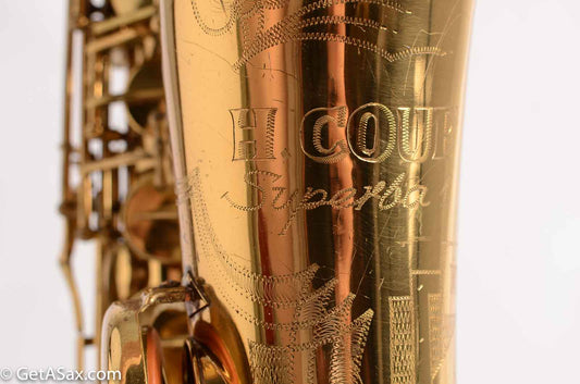 Couf Superba 1 Tenor 68xxx Fresh Overhaul Original Lacquer