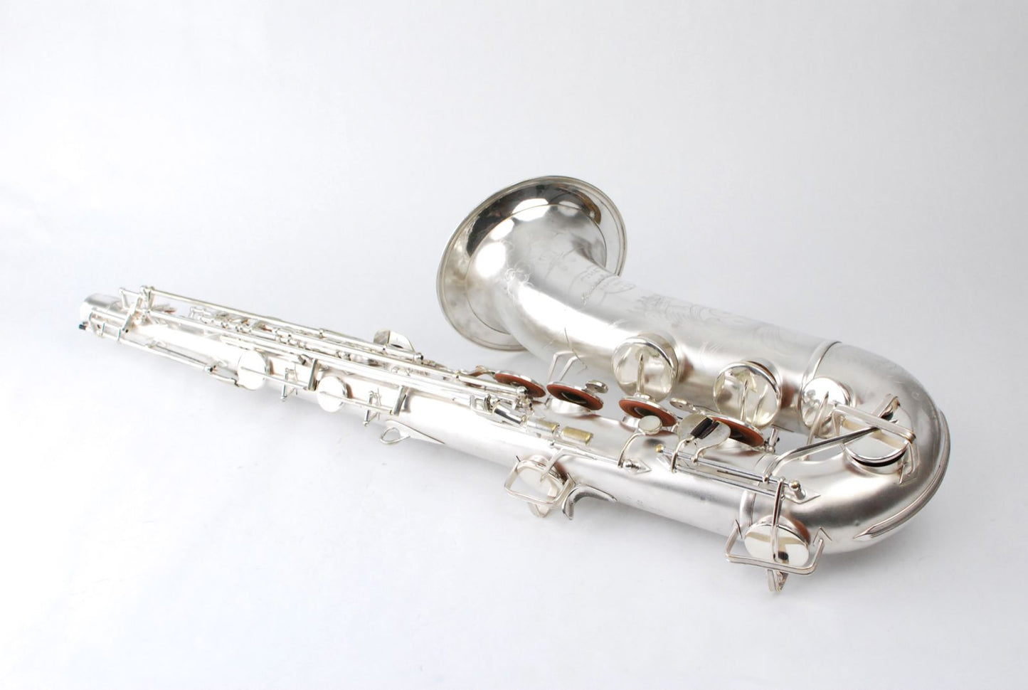 Buescher 400 Top Hat and Cane Tenor Silver! 298xxx