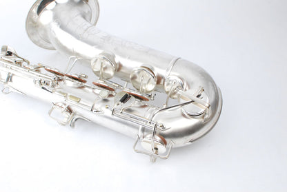 Buescher 400 Top Hat and Cane Tenor Silver! 298xxx