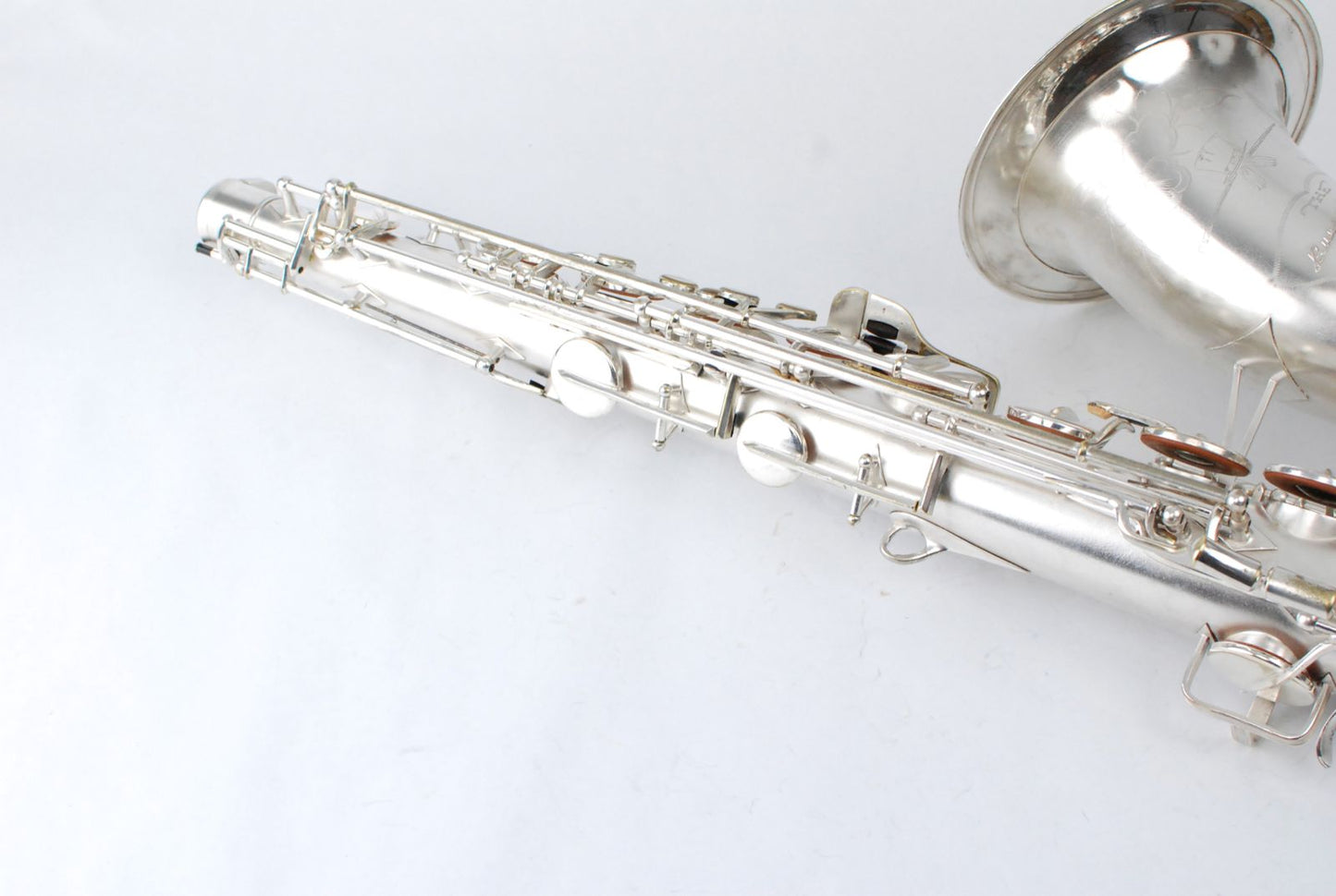 Buescher 400 Top Hat and Cane Tenor Silver! 298xxx