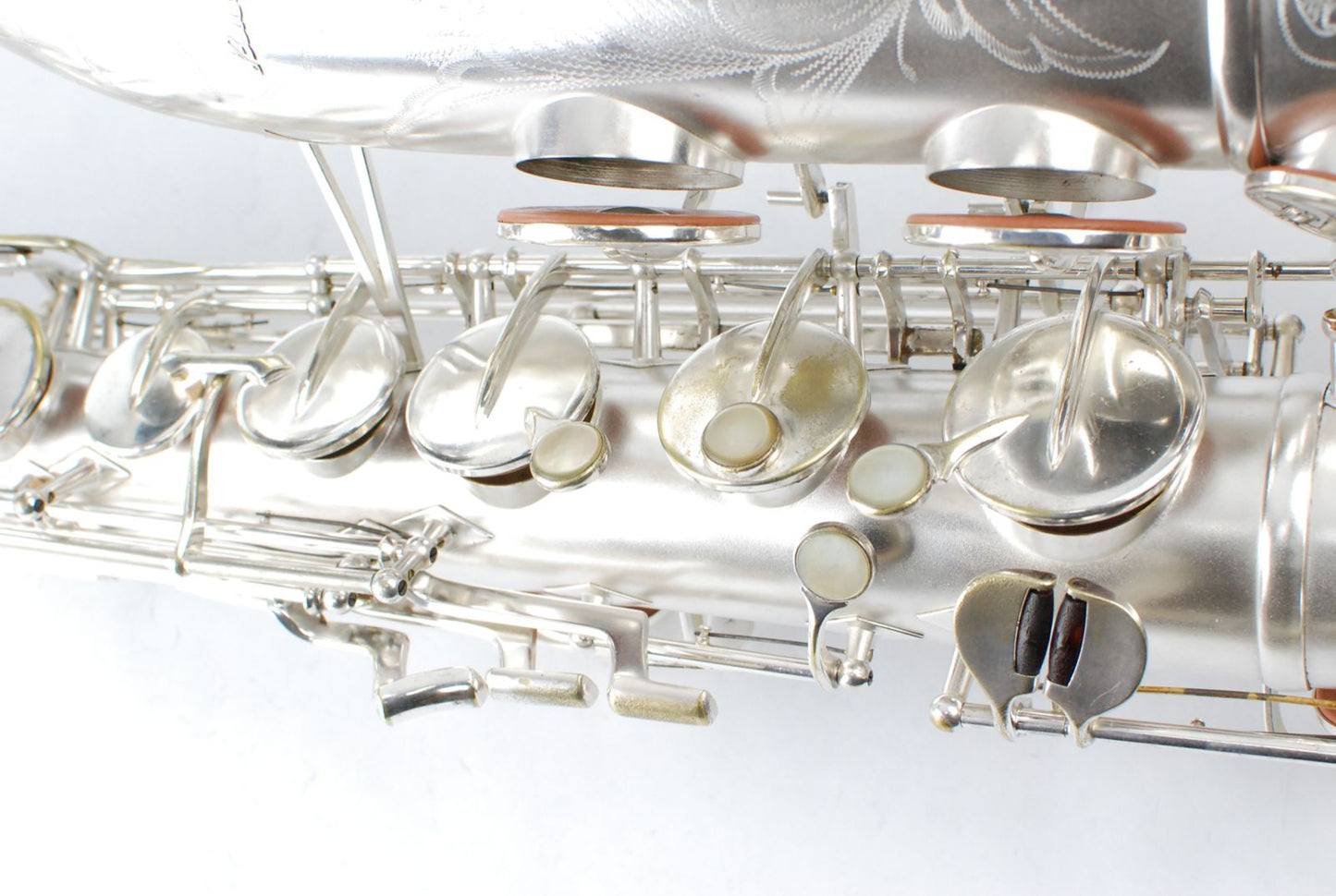 Buescher 400 Top Hat and Cane Tenor Silver! 298xxx