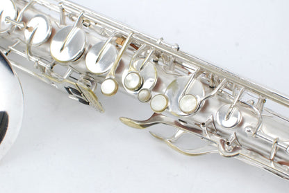 Buescher 400 Top Hat and Cane Tenor Silver! 298xxx