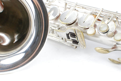 Buescher 400 Top Hat and Cane Tenor Silver! 298xxx