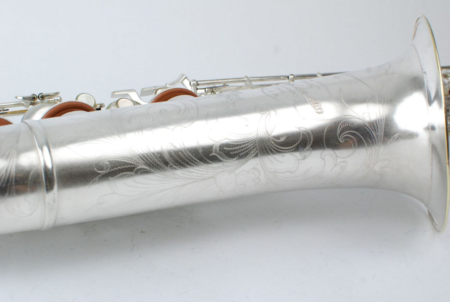 Buescher 400 Top Hat and Cane Tenor Silver! 298xxx
