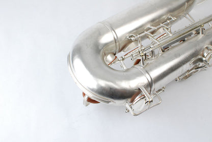 Buescher 400 Top Hat and Cane Tenor Silver! 298xxx