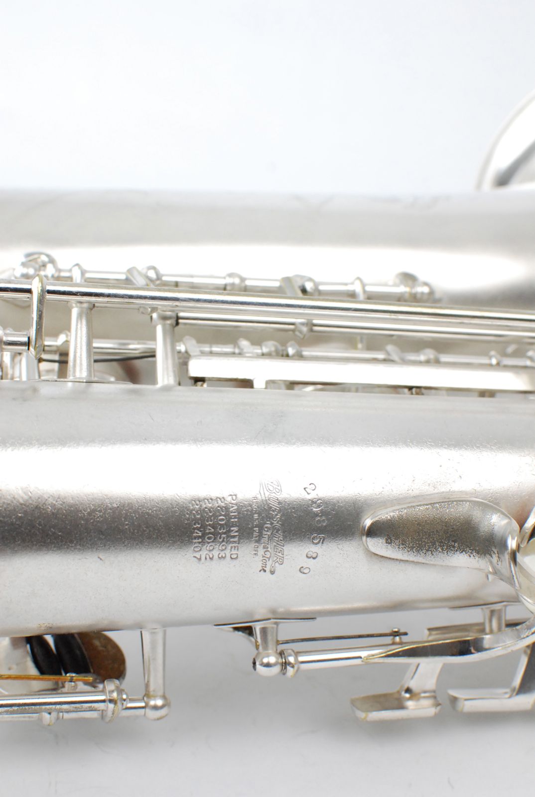 Buescher 400 Top Hat and Cane Tenor Silver! 298xxx
