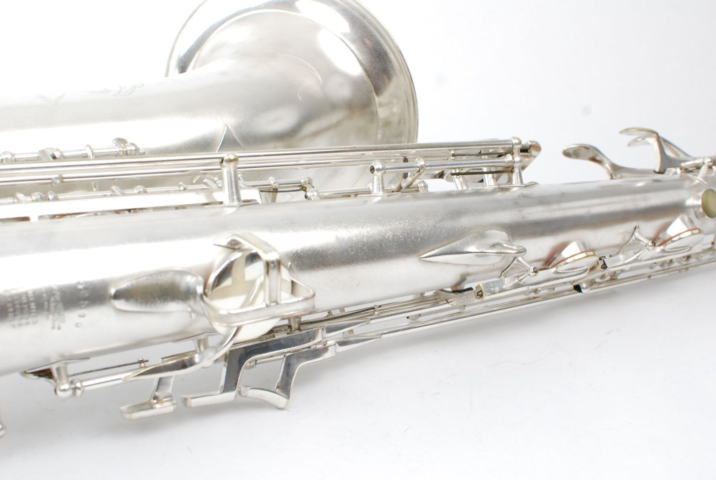 Buescher 400 Top Hat and Cane Tenor Silver! 298xxx