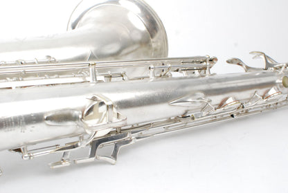 Buescher 400 Top Hat and Cane Tenor Silver! 298xxx
