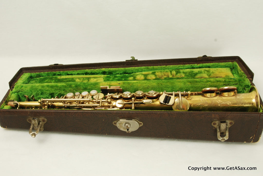 Buescher Sopranino True Tone Gold Plated