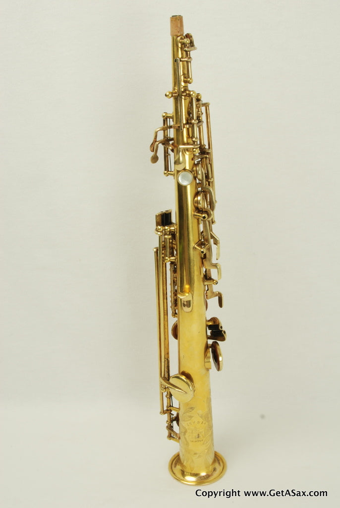 Buescher Sopranino True Tone Gold Plated