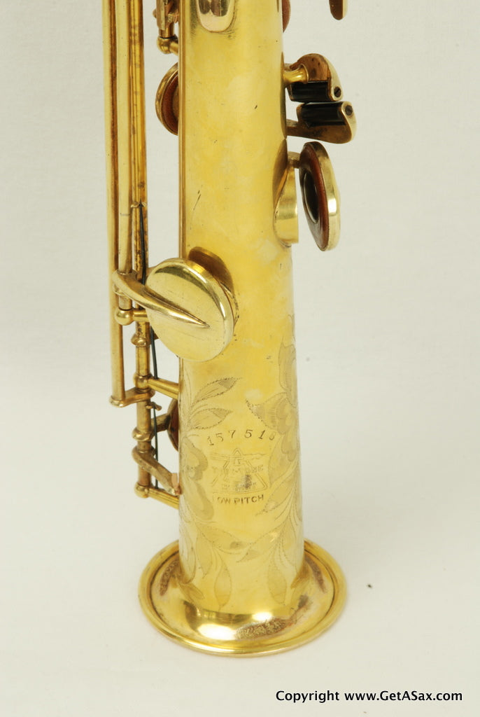 Buescher Sopranino True Tone Gold Plated