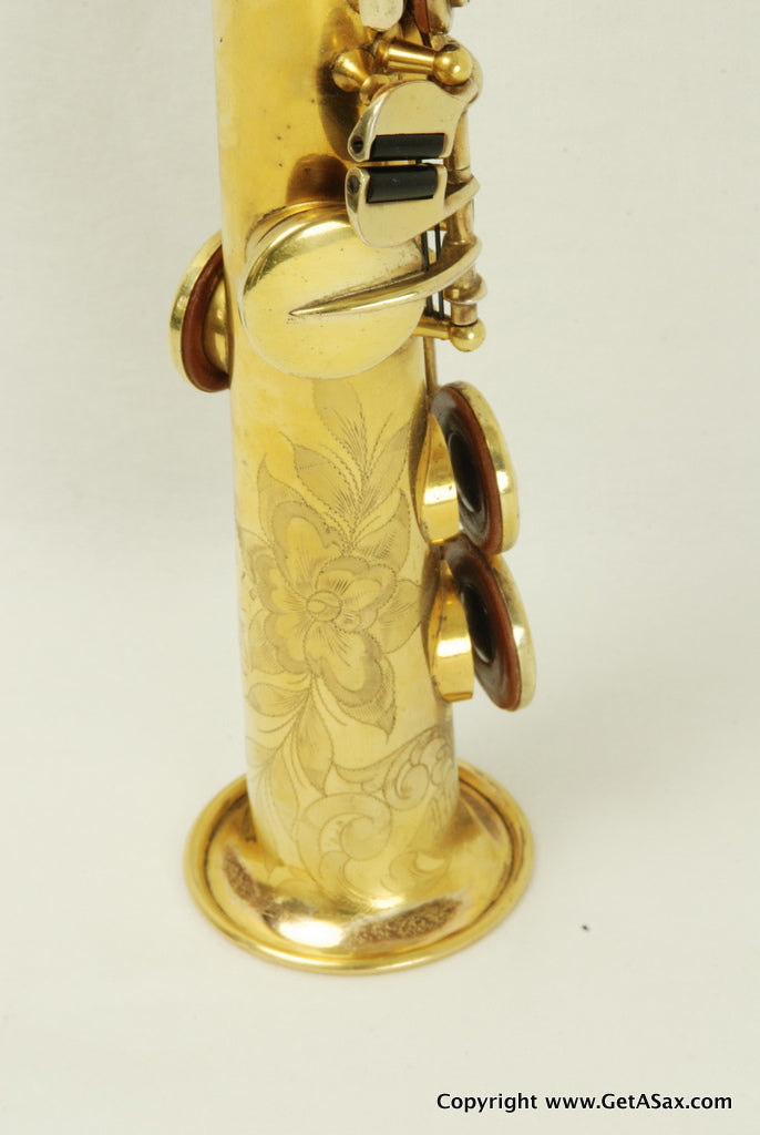 Buescher Sopranino True Tone Gold Plated