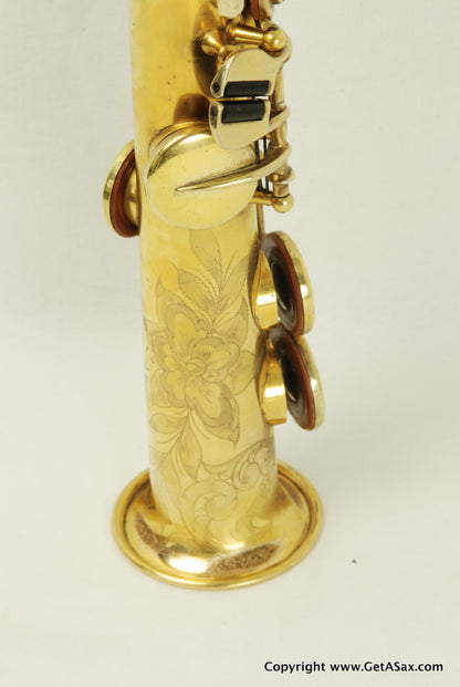 Buescher Sopranino True Tone Gold Plated