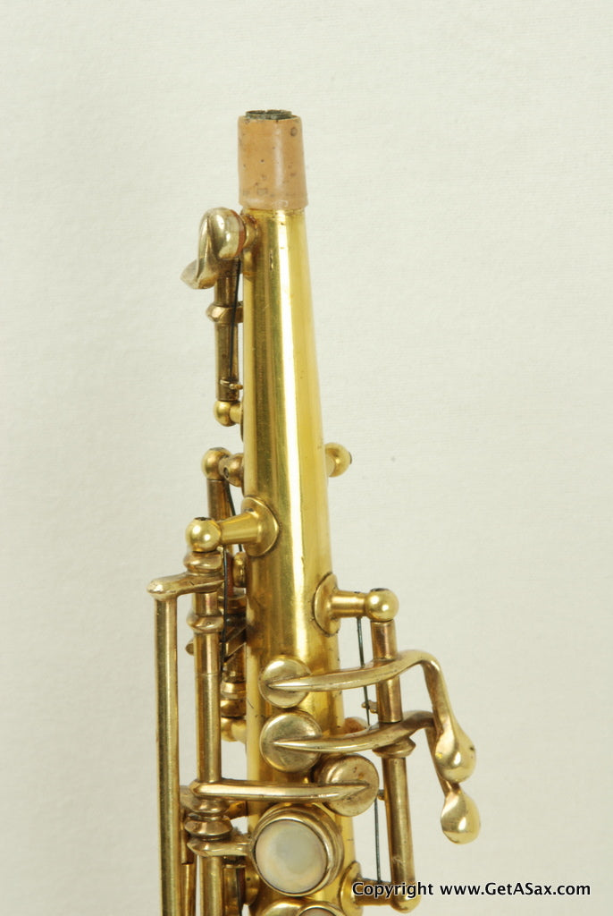 Buescher Sopranino True Tone Gold Plated