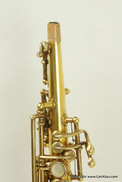 Buescher Sopranino True Tone Gold Plated