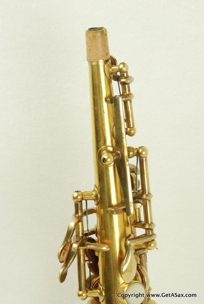 Buescher Sopranino True Tone Gold Plated