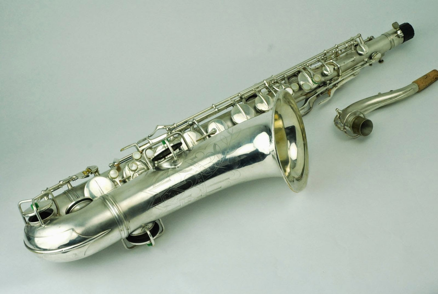 Conn Transitional Tenor Saxophone 251xxx Silver Overhauled+Hisco
