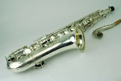 Conn Transitional Tenor Saxophone 251xxx Silver Overhauled+Hisco