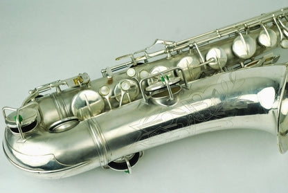 Conn Transitional Tenor Saxophone 251xxx Silver Overhauled+Hisco