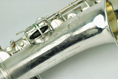 Conn Transitional Tenor Saxophone 251xxx Silver Overhauled+Hisco