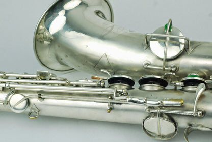 Conn Transitional Tenor Saxophone 251xxx Silver Overhauled+Hisco