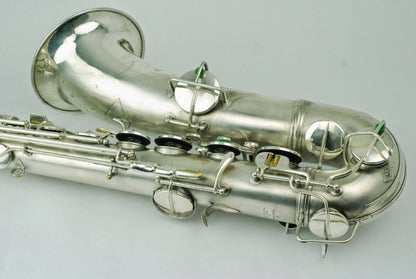 Conn Transitional Tenor Saxophone 251xxx Silver Overhauled+Hisco