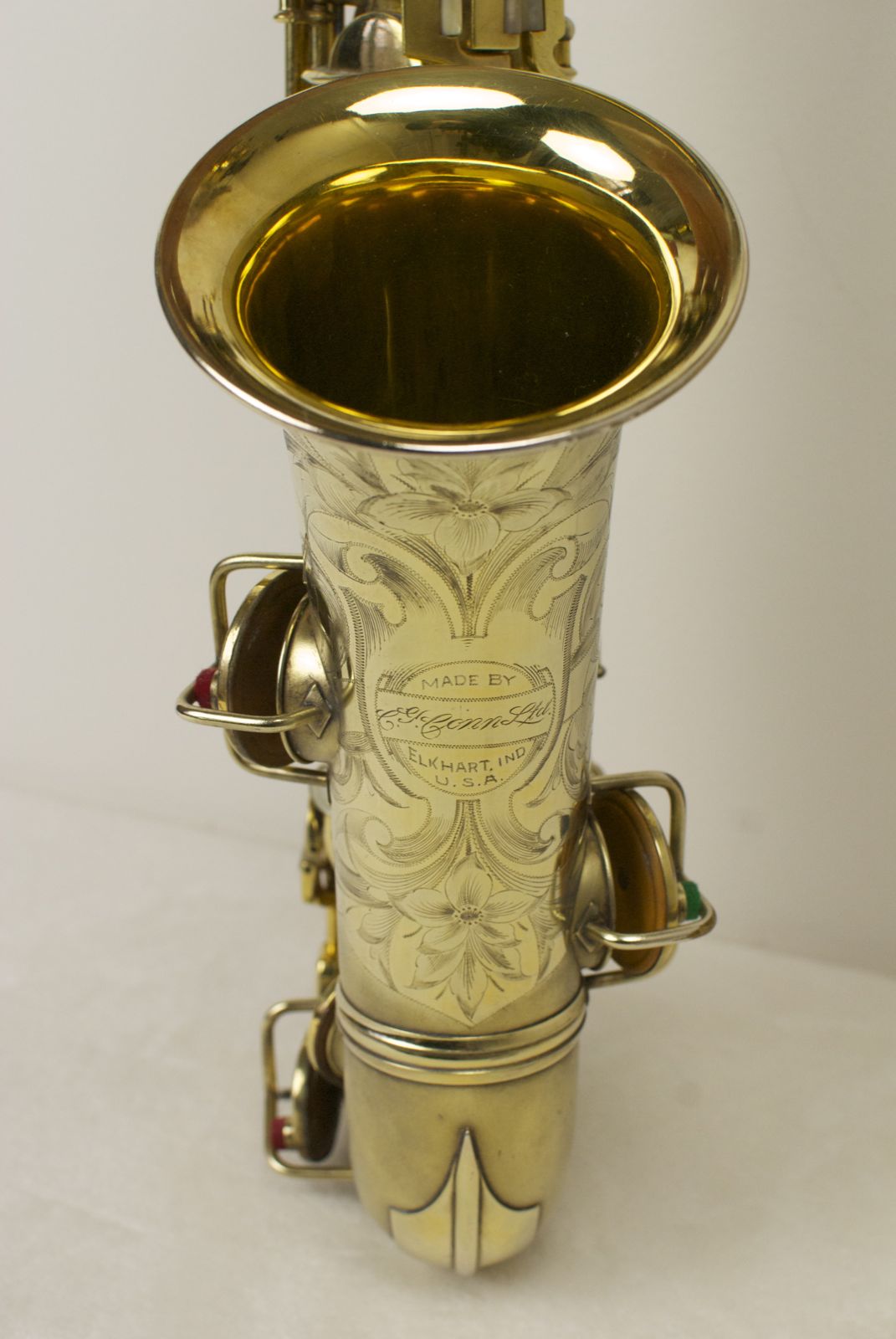 Conn New Wonder II Chu Berry Alto Saxophone Gold Plated