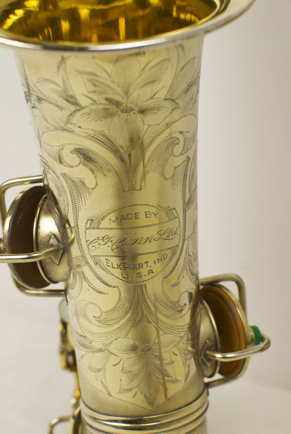 Conn New Wonder II Chu Berry Alto Saxophone Gold Plated
