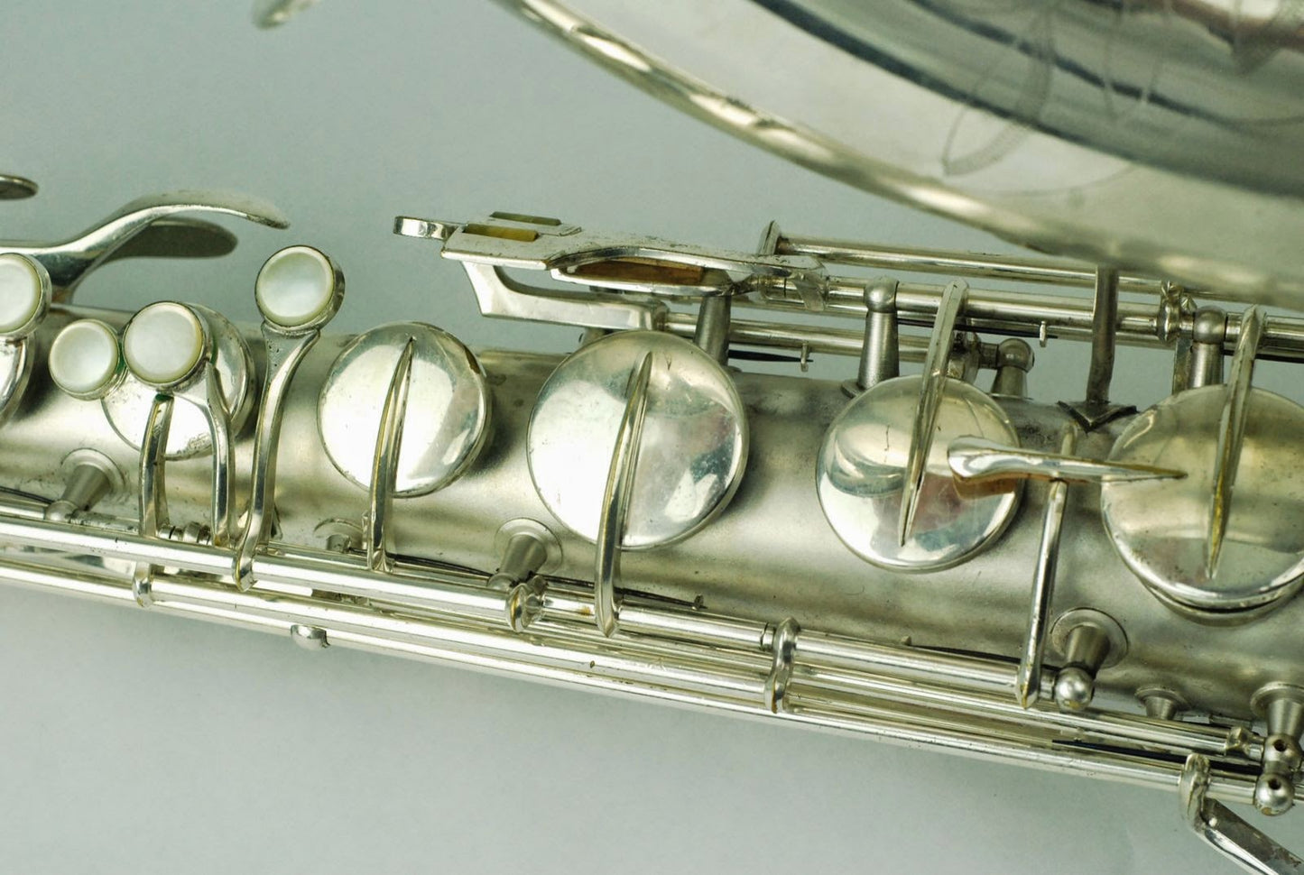 Conn Transitional Tenor Saxophone 251xxx Silver Overhauled+Hisco